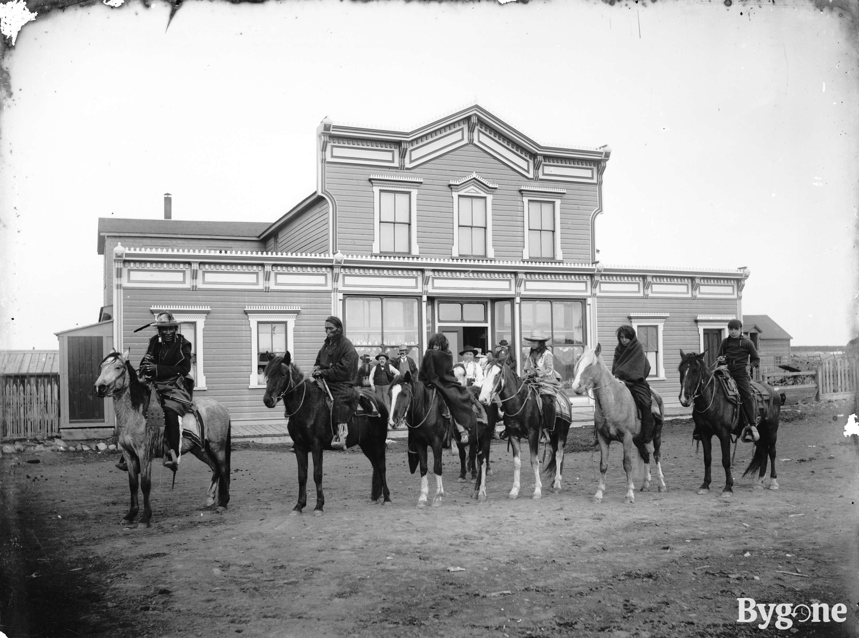 Blackfeet Indians at Gleichen, N.W.T. [LGN 651]