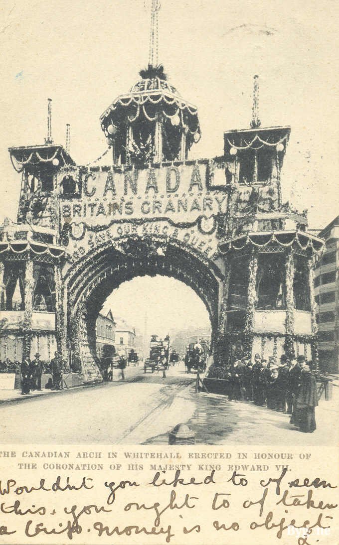 Canadian Arch, Whitehall