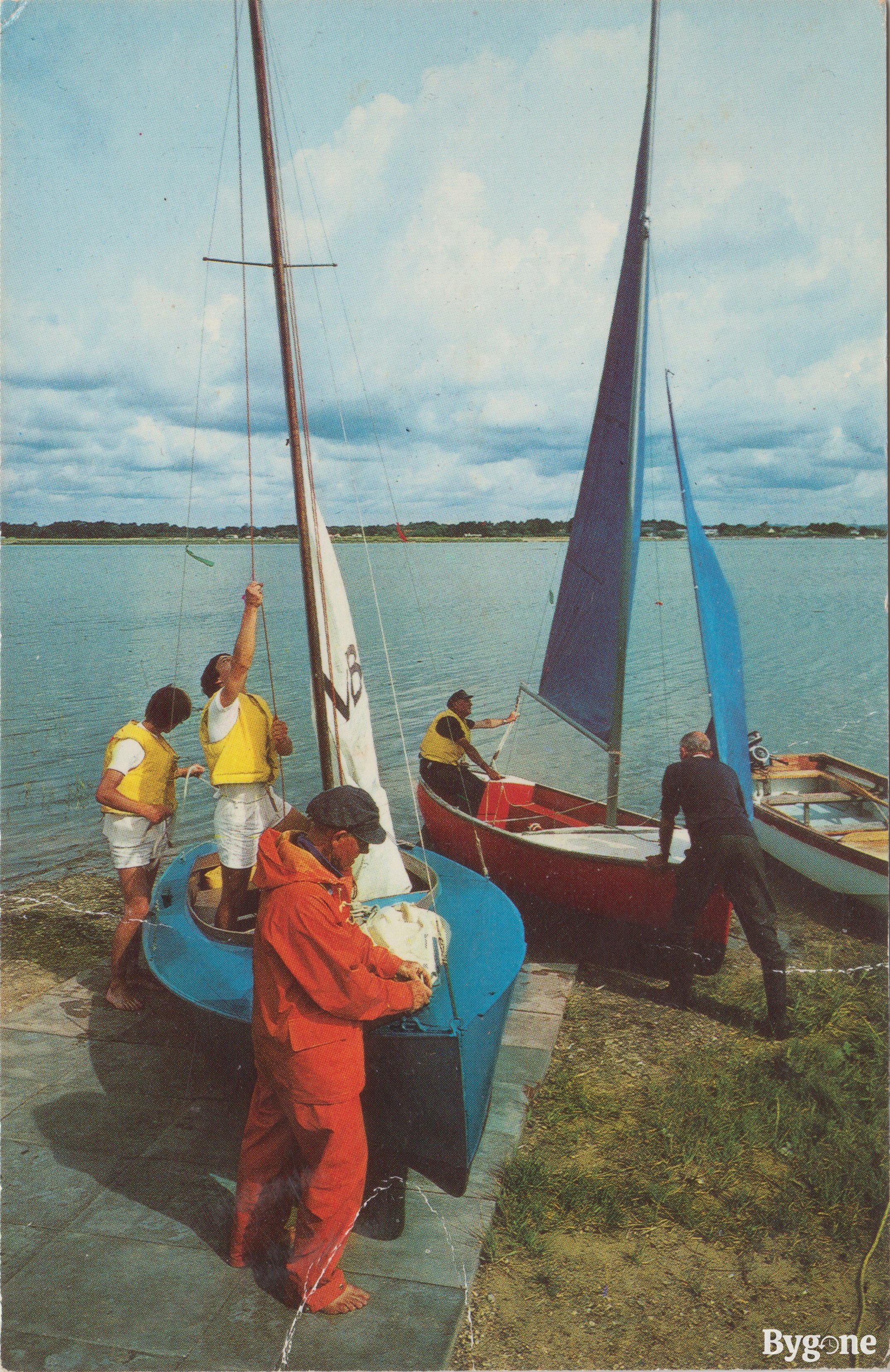 Children’s Boating Lake, Postcard