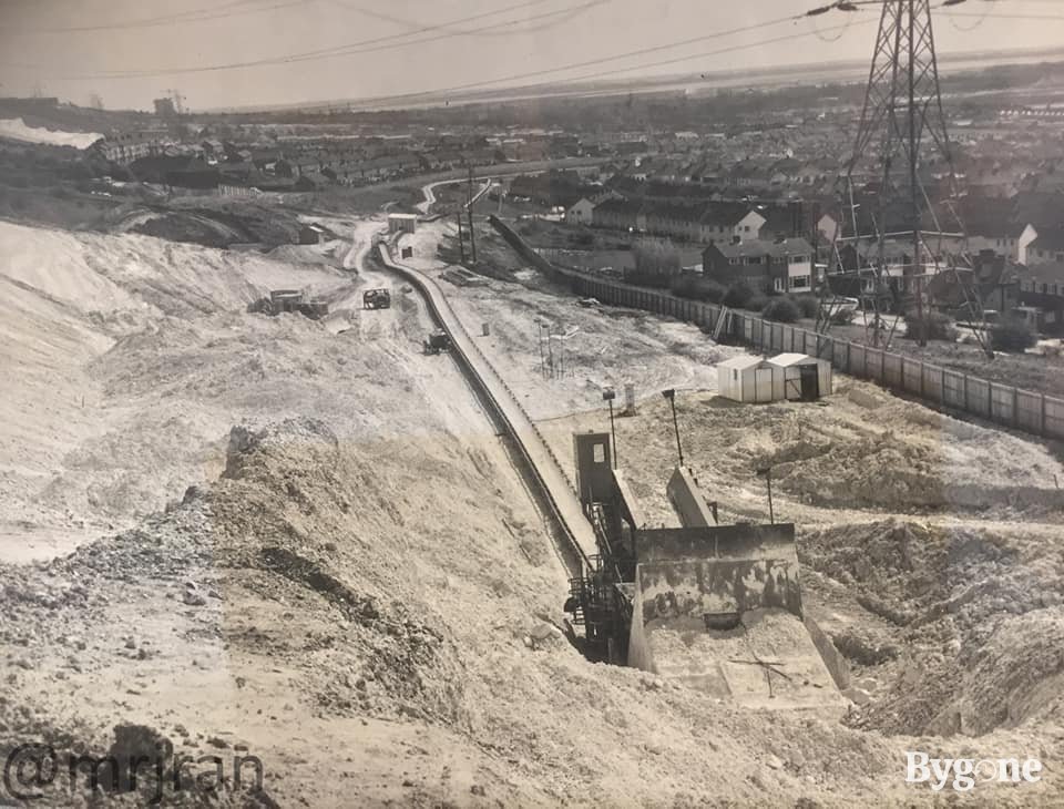 Construction of the M27 Motorway at Paulsgrove