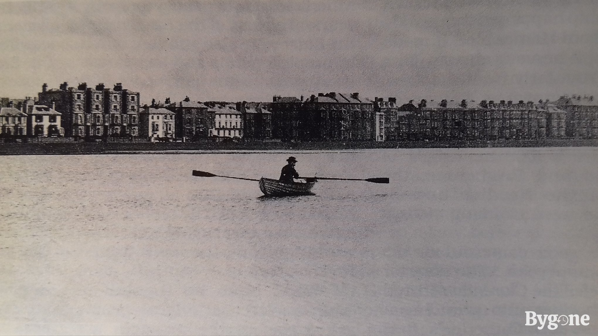 Flood on Southsea Common, 1912