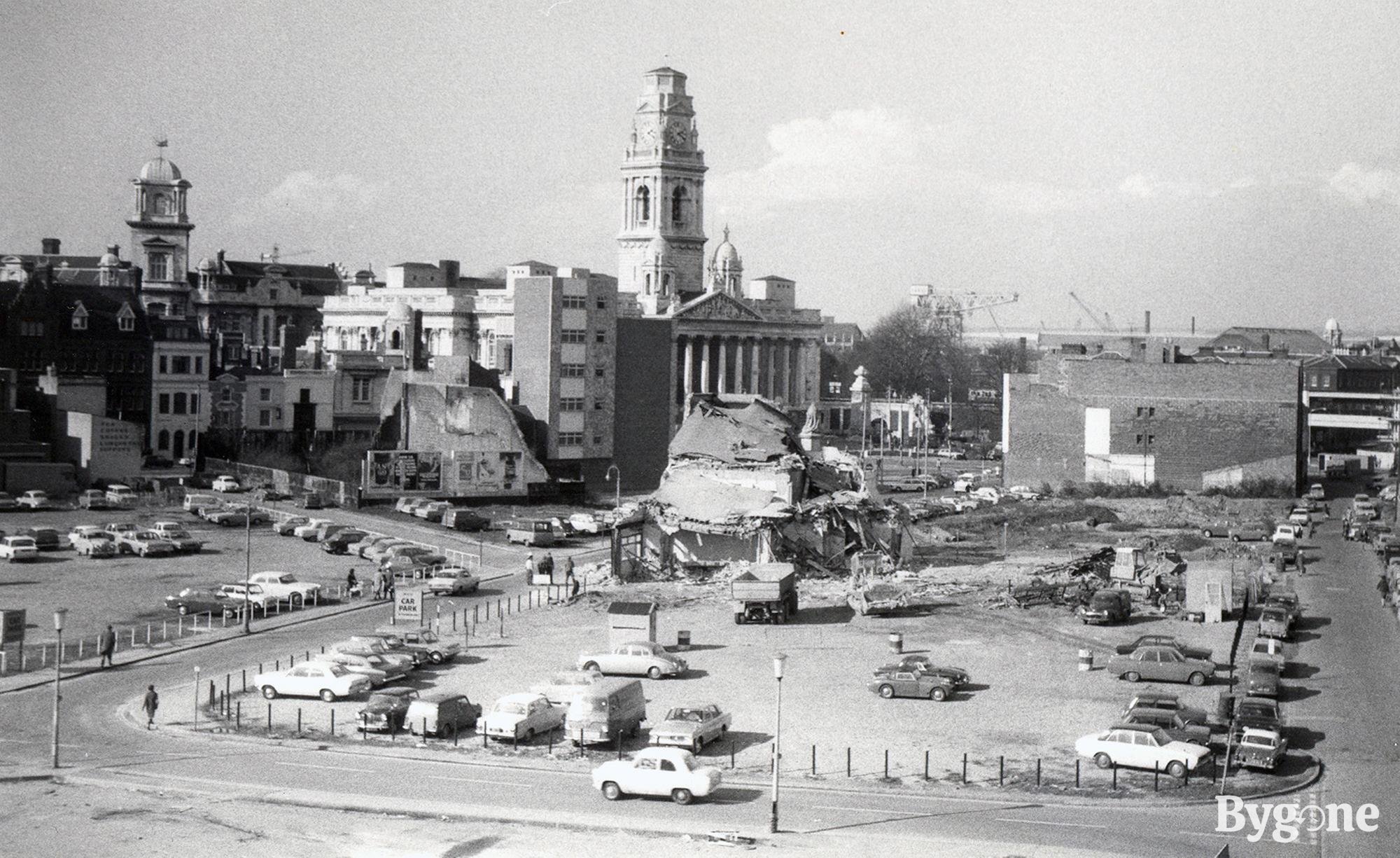 Guildhall area redevelopment, circa 1970