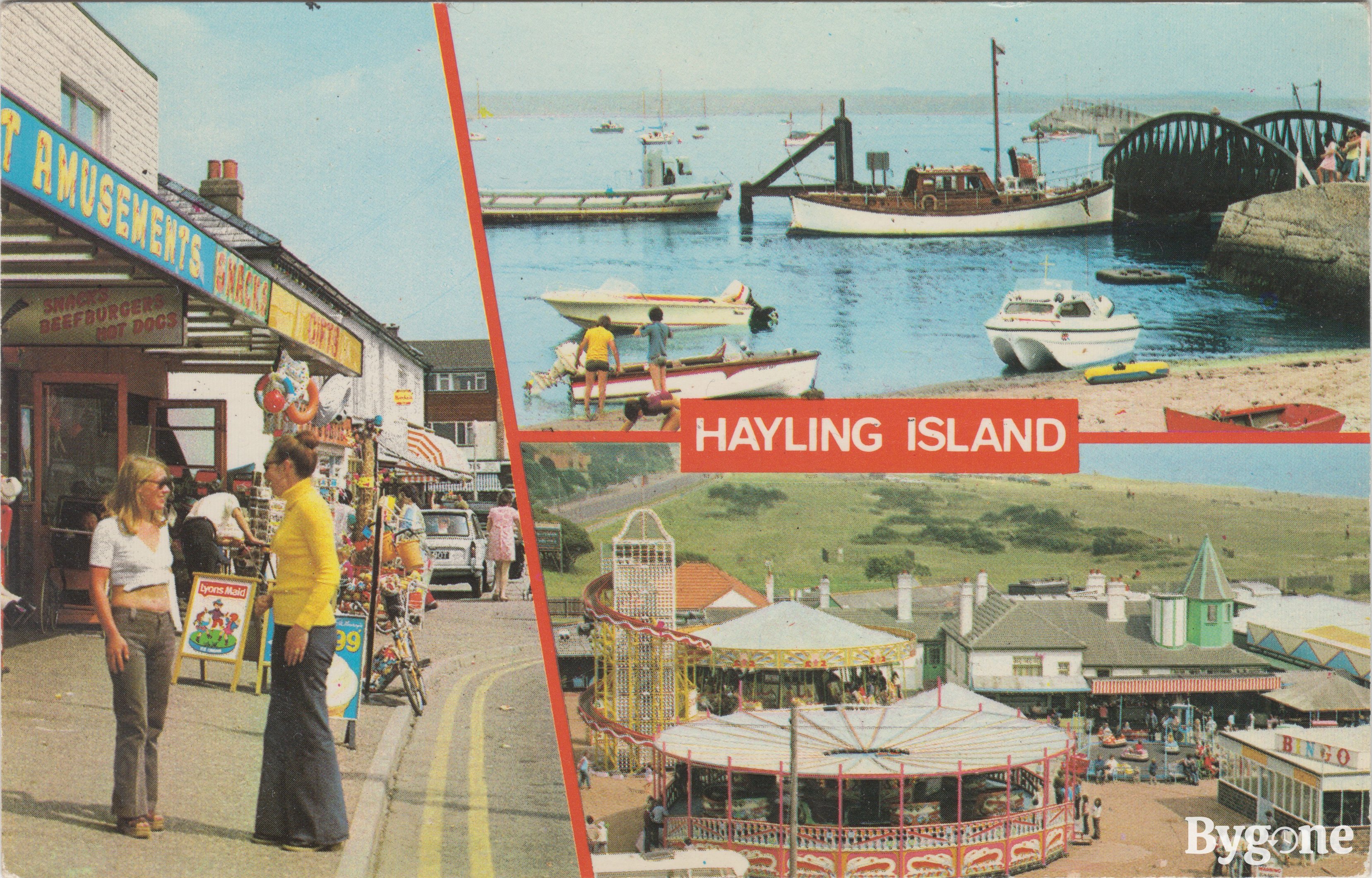 Hayling Island, Postcard