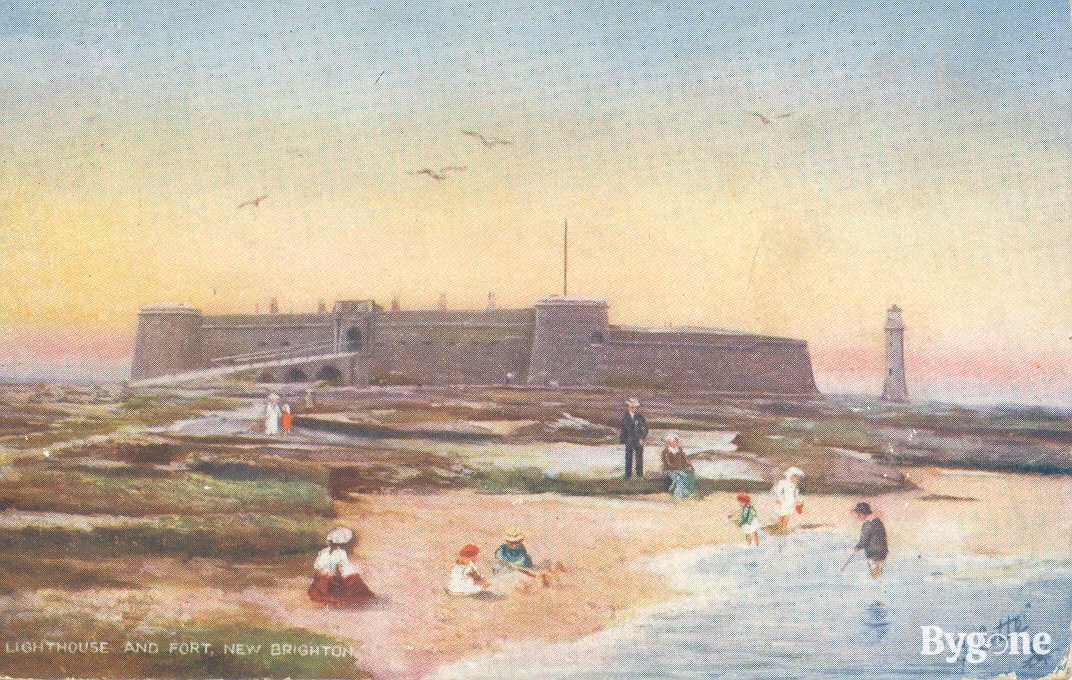 Lighthouse and Fort, New Brighton