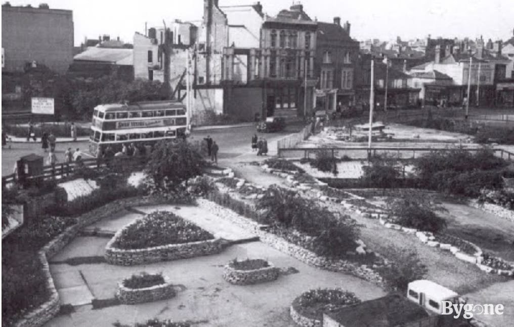 Palmerston Road - Temporary gardens