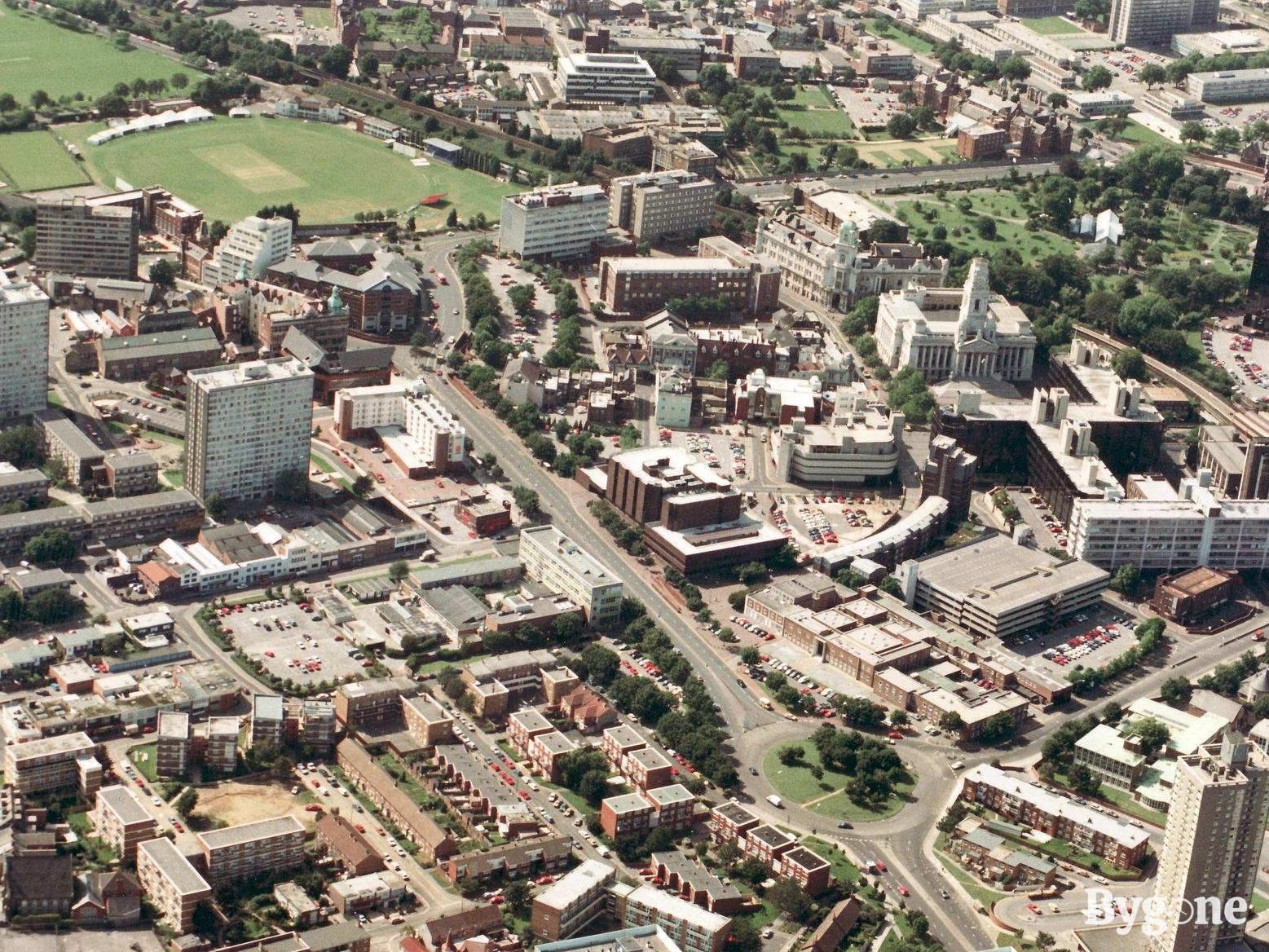 Portsmouth City Centre 1992. Photo Credit: The News Portsmouth