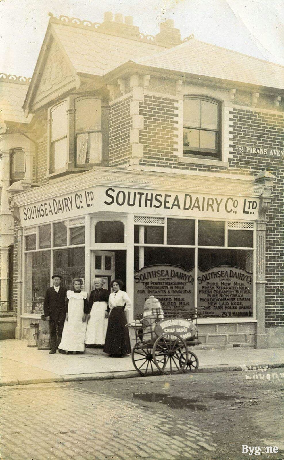 Southsea Dairy Company, St. Pirans Avenue