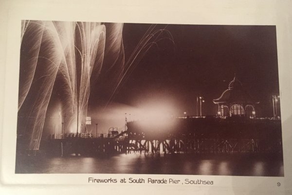 Fireworks at South Parade Pier, Southsea