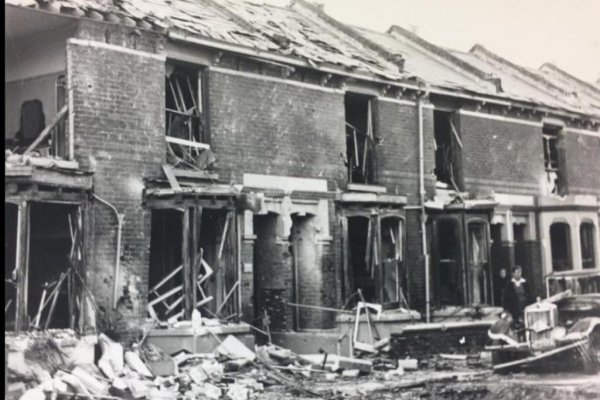 Bomb Damage, Portchester Road, North End