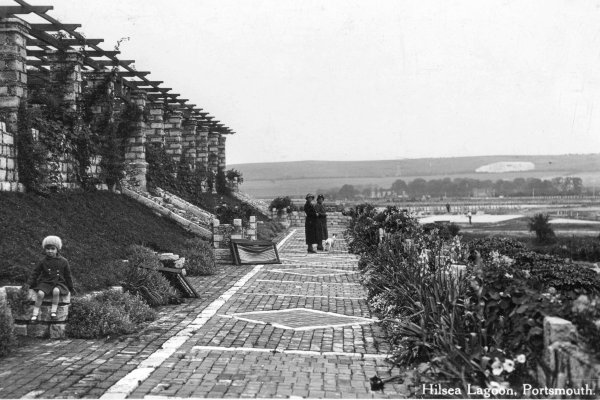 Hilsea Lagoon, circa 1934