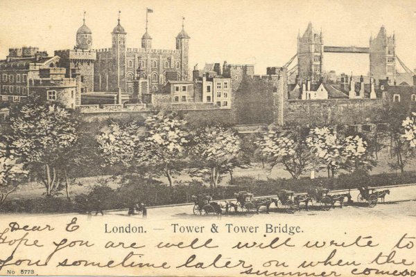 Tower and Tower Bridge, London