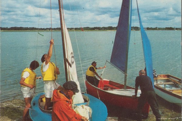 Children’s Boating Lake, Postcard