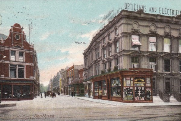 Kings Road, Southsea, early 20th century